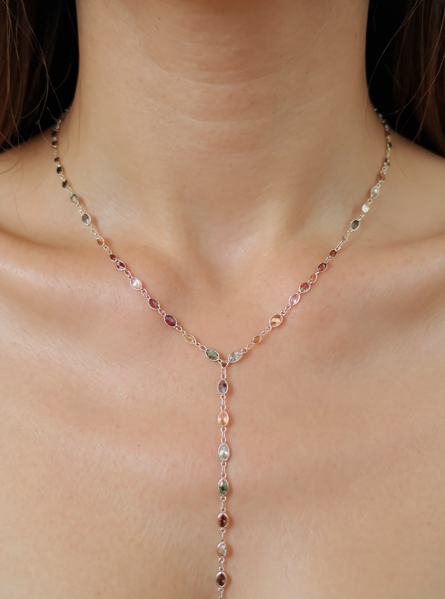 🌟 Gold Y-Shaped Necklace